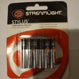 NEW STREAMLIGHT STYLUS AAAA BATTERIES ALKALINE 650046 LIGHT
